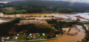 Lluvia sin tregua en el Biobío: Proyectan la llegada de hasta tres sistemas frontales durante esta semana